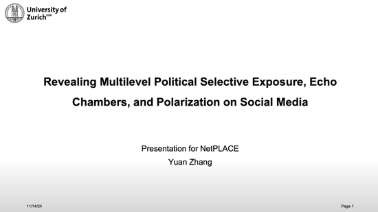 [#40] Revealing multilevel political selective exposure, echo chambers, and polarization on social media & Integration of Theory and Methodology