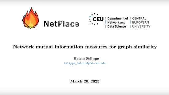 [#47] Network mutual information measures for graph similarity & Re-visiting voluntary sacrifices in academia