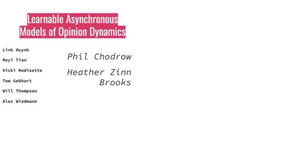 [#49] Inferring Discrete Stochastic Opinion Dynamics Models & Finding, or not finding, a niche as an interdisciplinary researcher